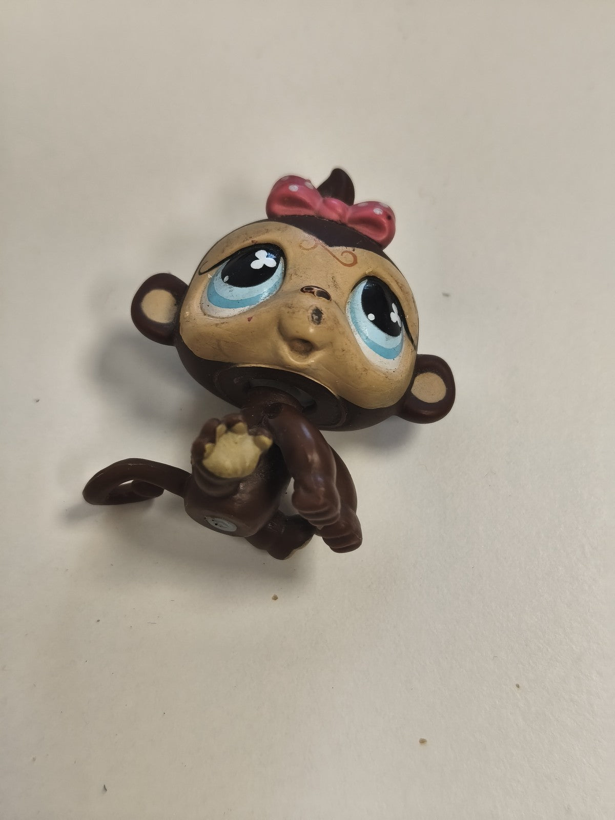 Figurine Petshop authentique d'occasion, jouet animal miniature pour enfants