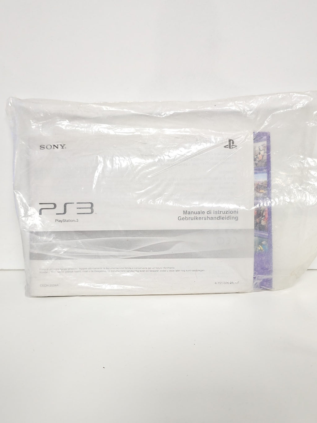 Notice originale pour console Sony PlayStation 3 PS3 mode d'emploi d'occasion