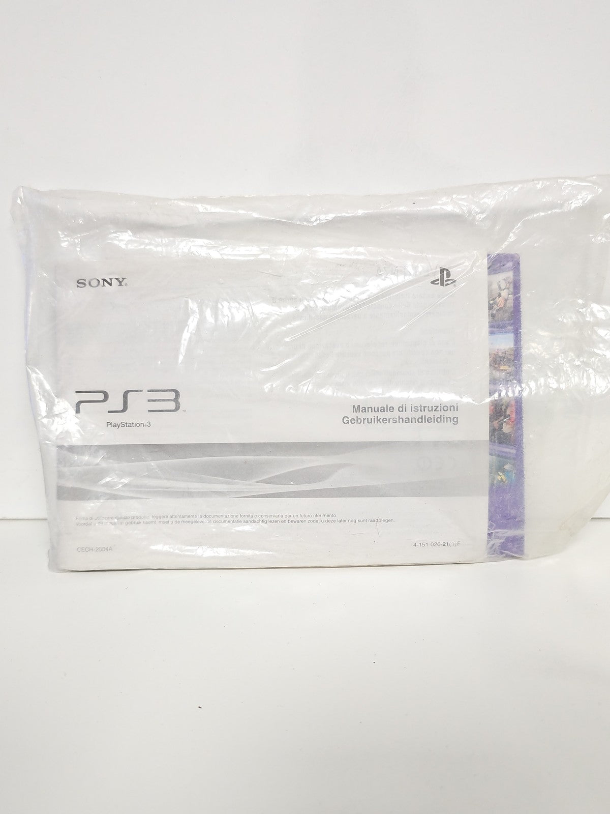 Notice originale pour console Sony PlayStation 3 PS3 mode d'emploi d'occasion