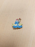 Broche vintage ancienne Mr Wieweln Noch rétro, bijou de collection original