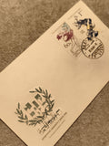 Lettre Premier Jour Tchécoslovaquie 1961 Sport timbres oblitérés philatélie (Ref