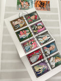 Timbres Fujeira costumes historiques lot oblitérés philatélie thématique