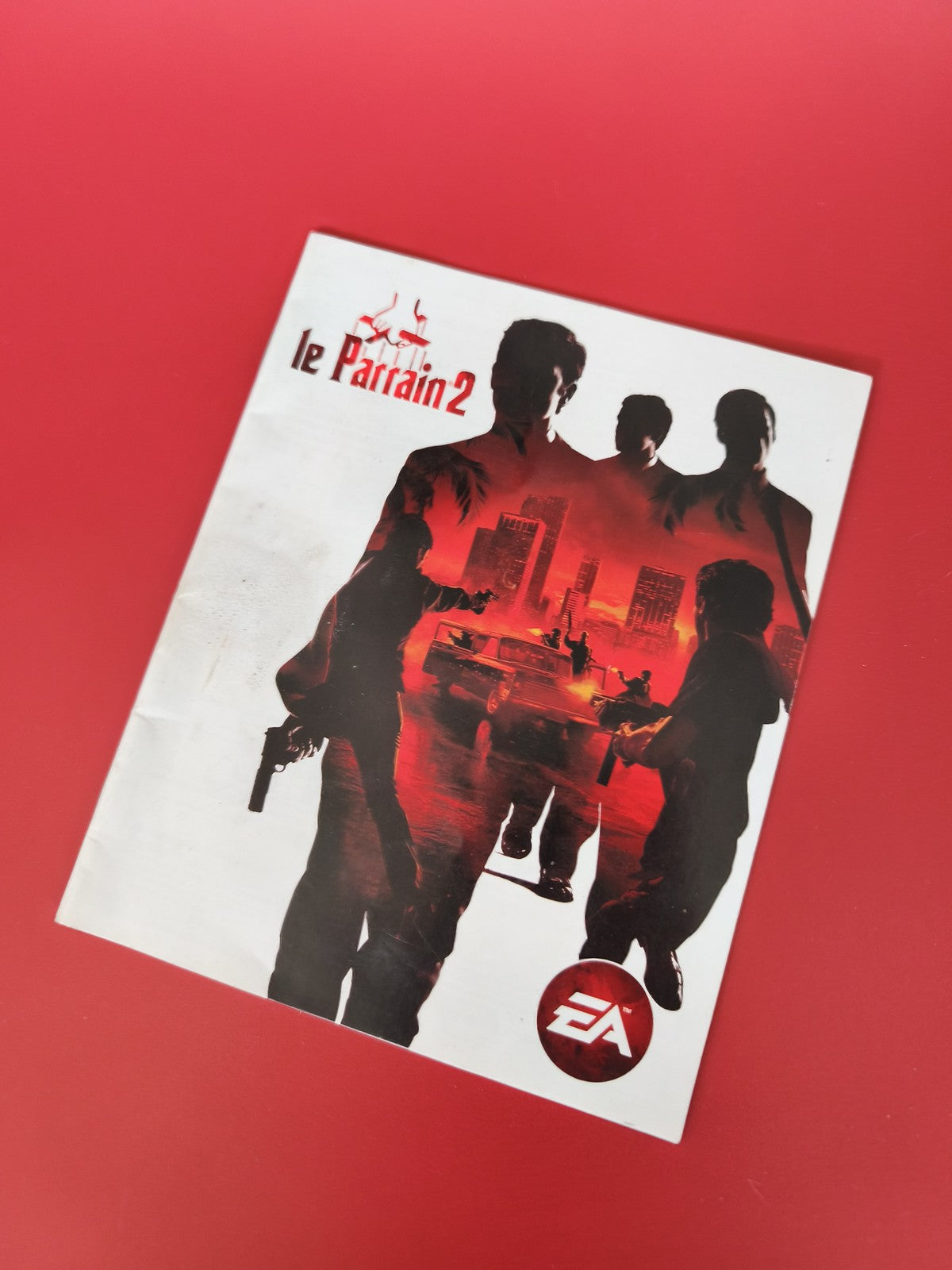 Notice originale seule pour jeu PS3 Le Parrain 2, manuel Playstation 3 français