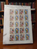 Feuille timbres Astro Boy Tezuka Japon 80 yen neuf, lot rare manga vintage