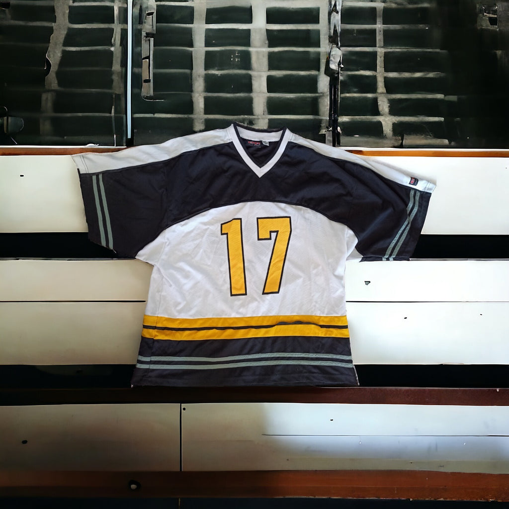 Maillot vintage hockey Penguins CMP Sports XL – logo rétro NHL