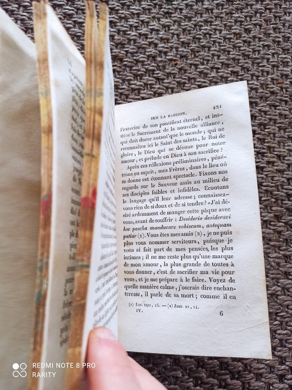 Livre ancien Sermons Père de Mac Carthy Tome IV 1836 Lyon Paris