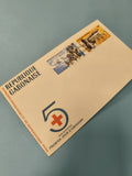Enveloppe premier jour d?émission Gabon Croix-Rouge timbres Biafra illustrés
