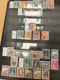 Timbres Turquie Poste Ottomane oblitérés, lot multicolore philatélie orientale