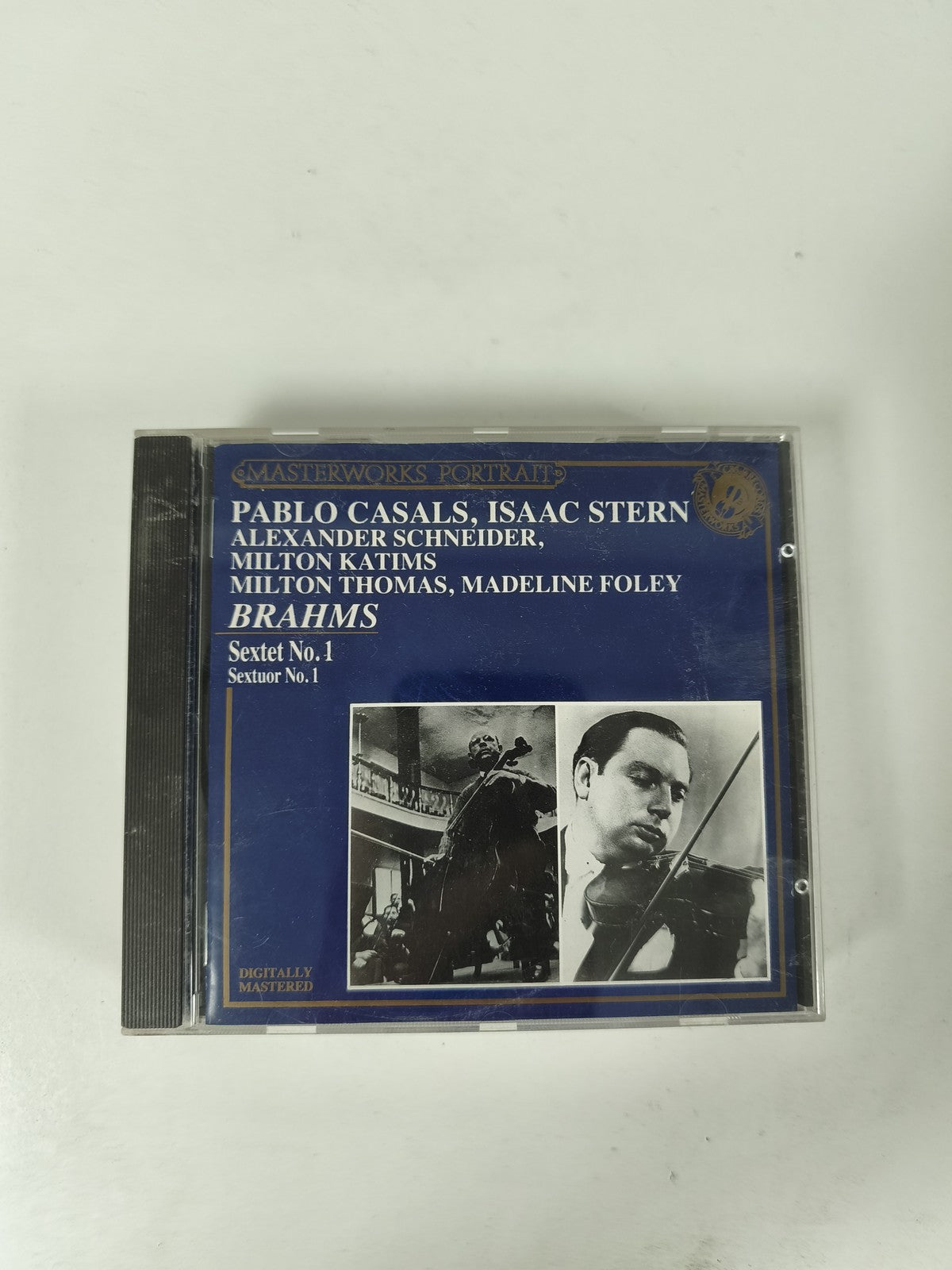 CD Brahms Sextet No.1 Pablo Casals Isaac Stern Masterworks Portrait Classique
