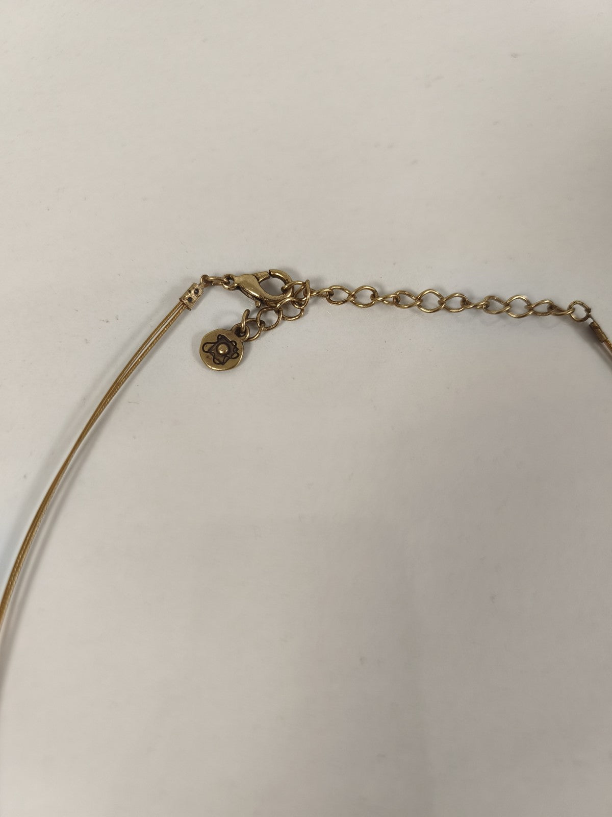 Collier vintage ancien signé, bijou rétro authentique pour collectionneurs