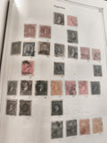 Anciens timbres poste Argentine oblitérés philatélie vintage lot collection