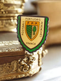 Pin's Football Portugais FPP Perenchies France Vintage émaillé blason