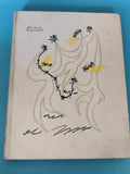 Livre art couverture Picasso dessin abstrait oiseau fleurs édition illustrée