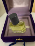 Miniature parfum vintage eau de toilette flacon rétro ancien boîte violette