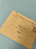 Ancienne enveloppe oblitérée Dijon Amiens pour collection timbres philatélie vin