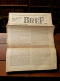 Journal ancien BREF 1925 presse vintage rétro France hebdomadaire déco papier