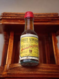 Mini bouteille Fernet Superior ancienne étiquette jaune, mignonette alcool vinta