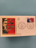 Lettre FDC Centenaire Officiers de Réserve 1978 France 1,00 bleu-rouge