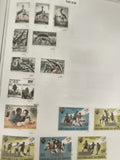 Timbres République du Niger thématiques faune football enfance philatélie