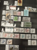 Timbres Belgique 1970-1971 lot varié oblitérés thématiques et portraits Philatél