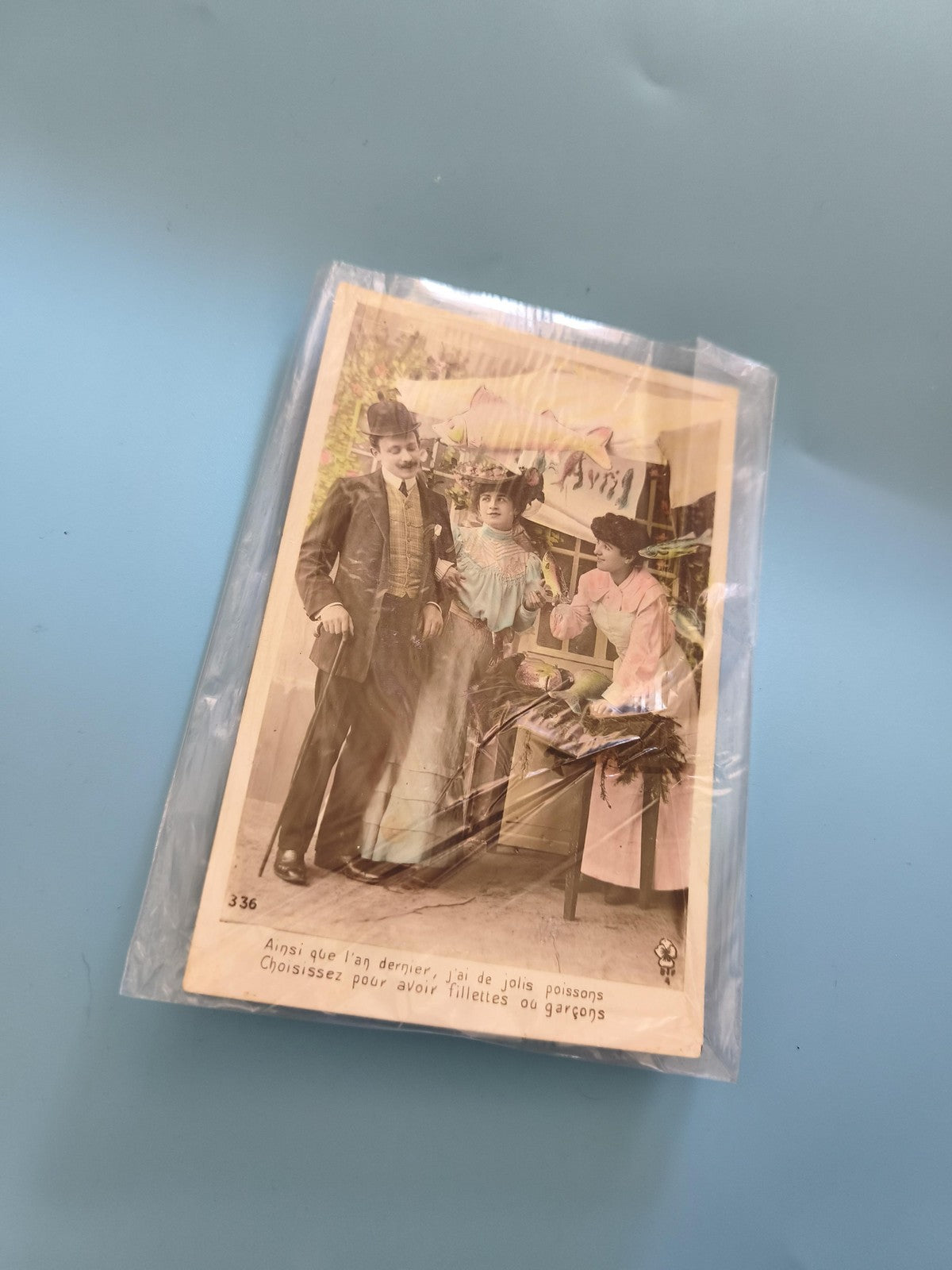 Carte postale ancienne oblitérée vintage collection rétro philatélie France