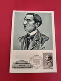 Carte Premier Jour Maurice Barrès 1956 Charmes Vosges philatélie timbre FDC