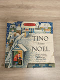 Vinyle 45T Tino Rossi chante Noël, pochette illustrée, chansons de Noël