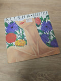 Vintage disque vinyle 45 tours Alisha ancien rétro pour collection musique