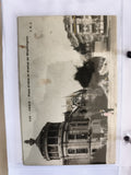 Carte postale Paris Place d'Iéna Statue Washington CPA S.R.A. noir et blanc