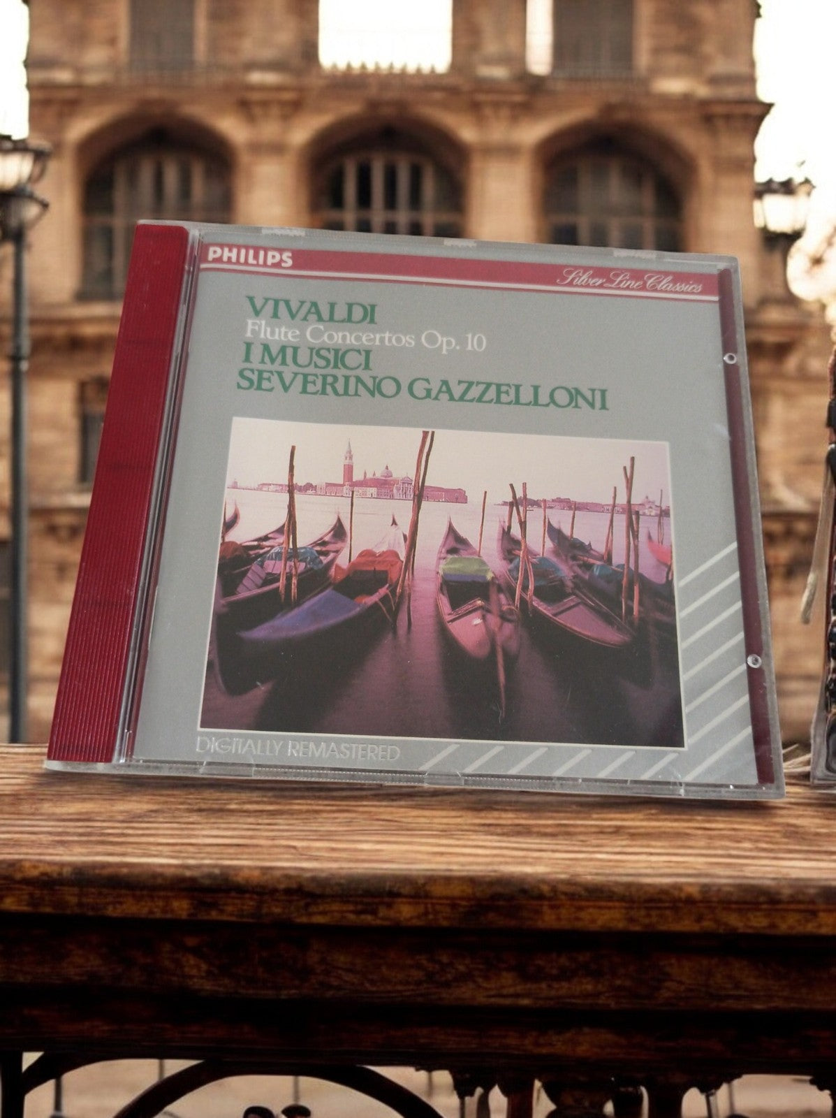 CD Philips Vivaldi Flute Concertos Op.10 I Musici Severino Gazzelloni vintage