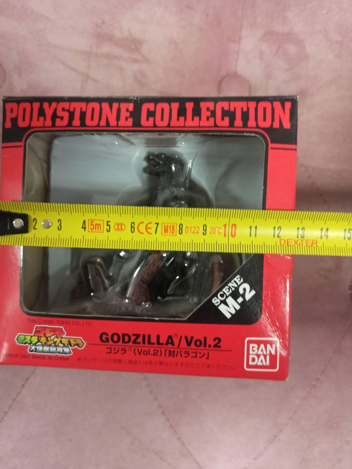 Figurine Godzilla Bandai Polystone Vol.2 boîte vintage Japan SCENE M-2