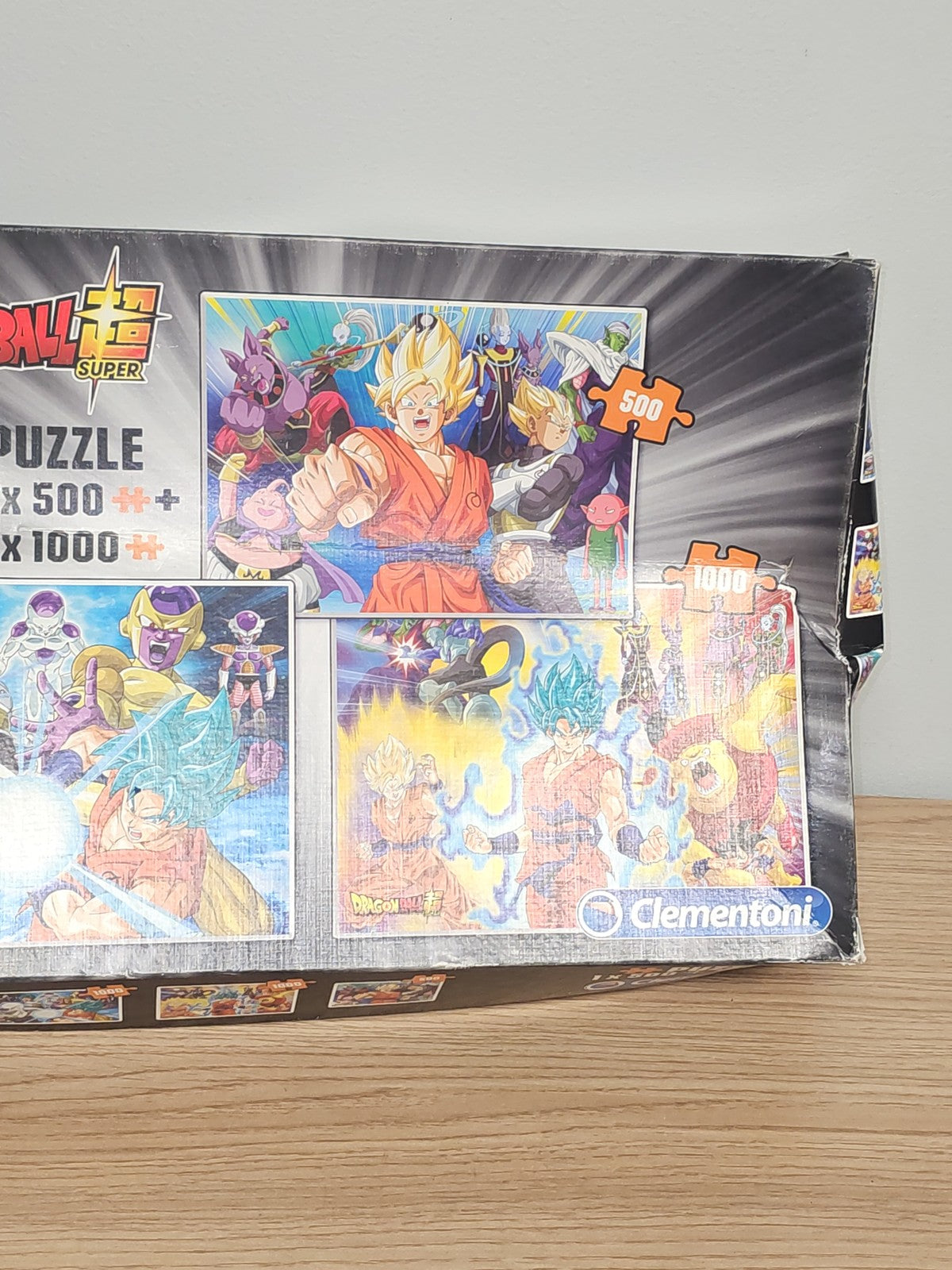Puzzle Dragon Ball Super Clementoni 500 et 2x1000 pièces Toei Animation Bird