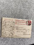 Carte postale Suisse affranchie 1905, tampon Zurich, écriture italienne