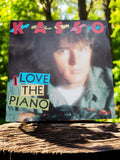 Vinyle 45T Kasso I Love the Piano vintage années 80, Starnight, single rare