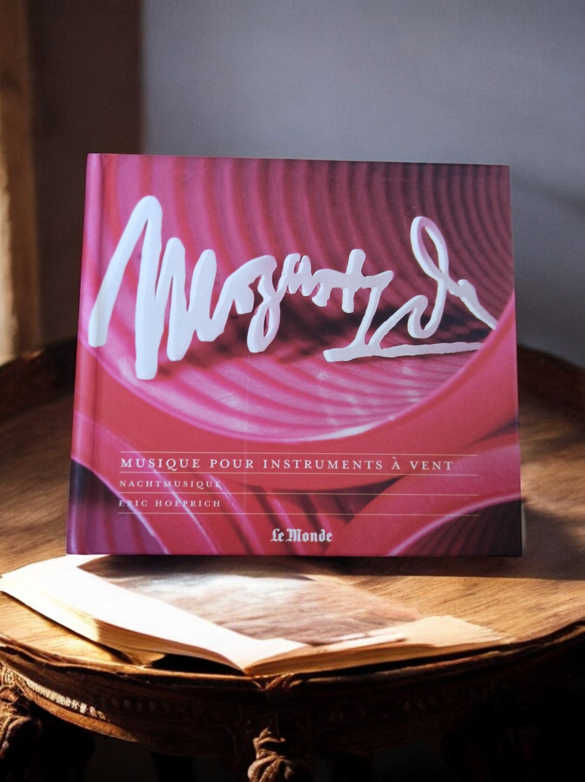 Livre-CD Mozart Musique Instruments à Vent Le Monde Nachtmusik Hoprich