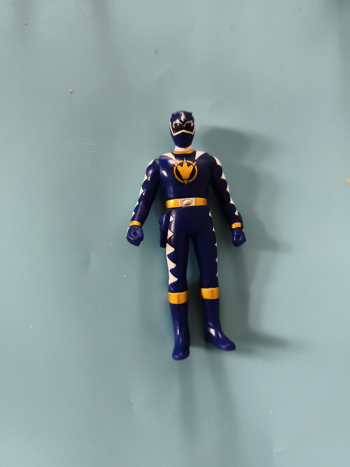 Figurine Power Ranger bleu Dino Thunder costume articulé Ultraman Sentai