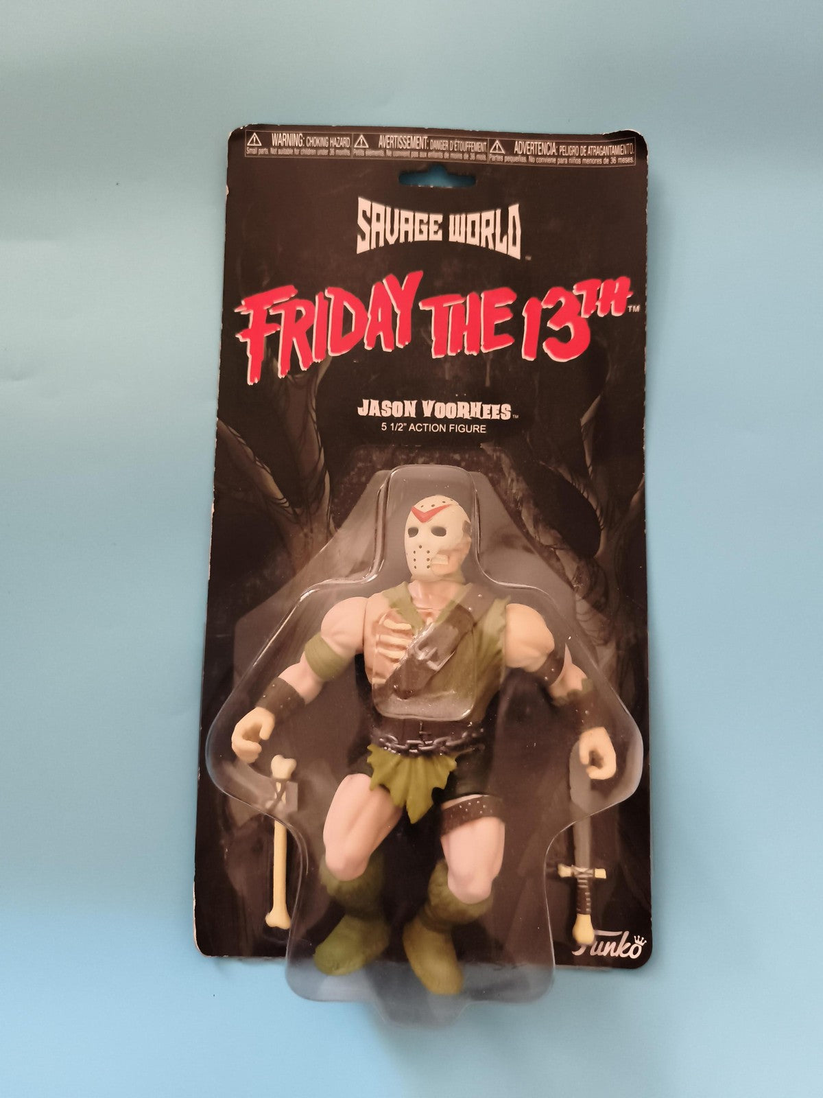 Figurine Jason Voorhees Savage World Friday the 13th Funko blister