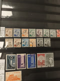 Timbres Turquie Atatürk oblitérés lot x18 philatélie thèmes Europe