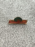 Pin's vintage Rivoire & Carret logo blé émaillé doré ancien pub (Ref 8)