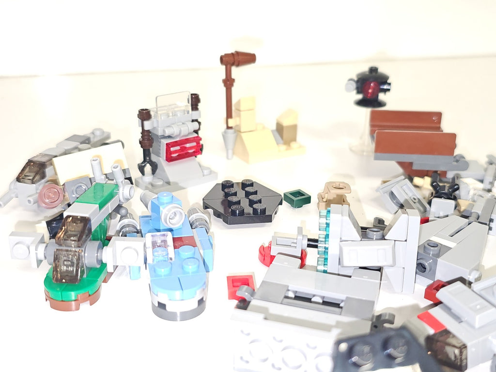 Petit lot Lego Star Wars et autres pièces Lego d'occasion, ensemble mixte comple