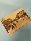 Ancienne carte postale animée Lyon place Morand vintage collection rétro