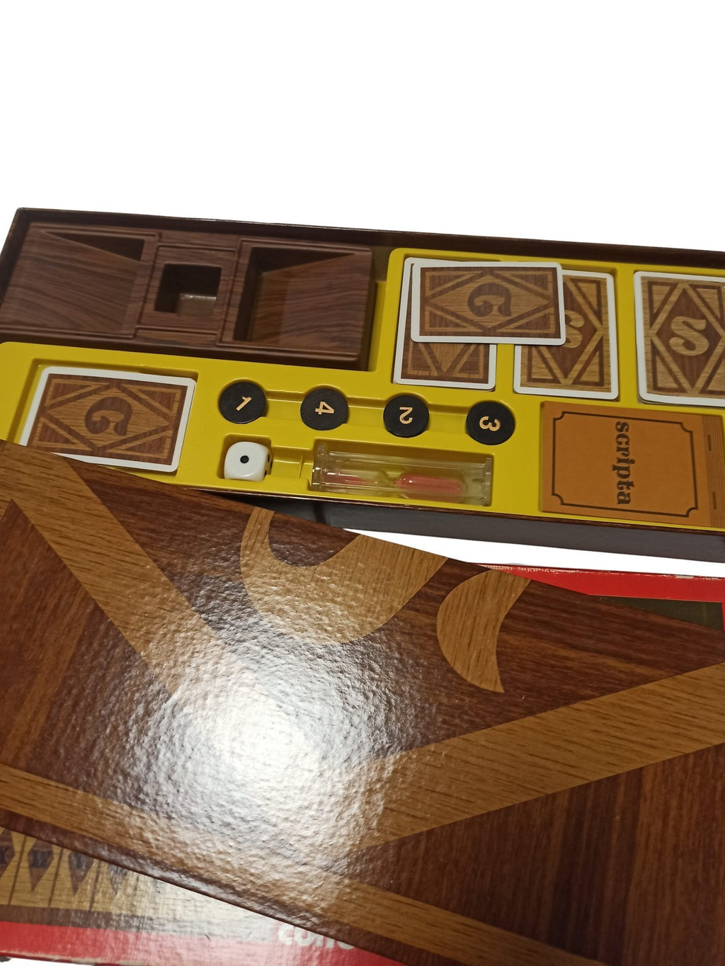 Jeu de lettres SCRIPTA vintage Pierre Bellemare édition originale rétro