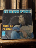Vinyle 45 tours ancien Nicolas Peyrac Et mon père EMI Pathé vintage rétro
