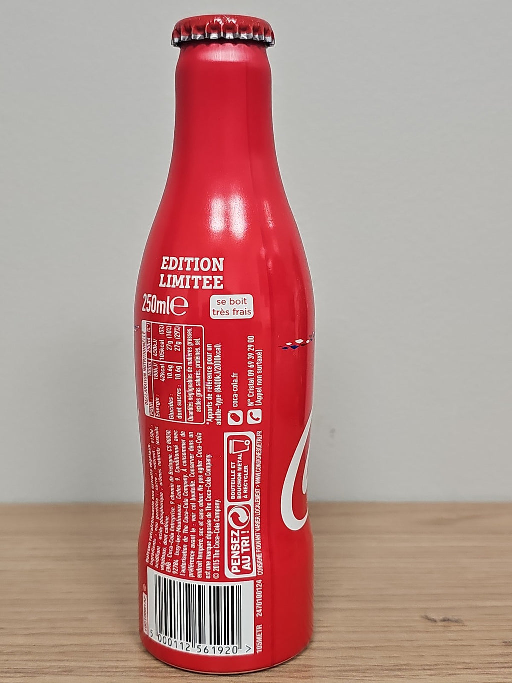 Bouteille Coca Cola pleine UEFA Euro 2016 France boisson édition spéciale foot