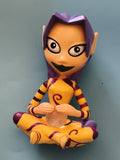 Figurine Rayman Ly assise violet jaune personnage jeu vidéo Ubisoft