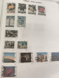 Timbres Liban poste aérienne oblitérés, fleurs, paysages, monuments, philatélie