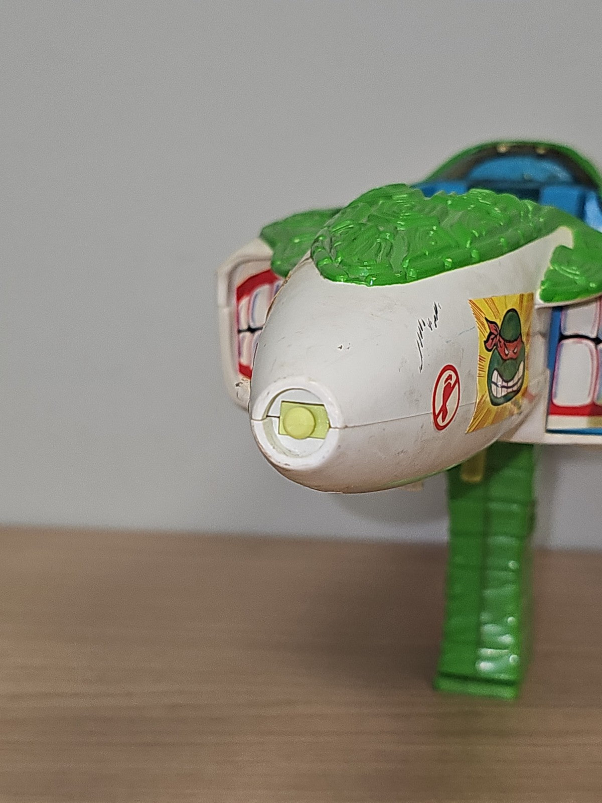 Jouet ancien TMNT Tortues Ninja Bubble Bomber rétro fonctionnel collection rare