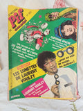 Magazine Pif Gadget n°810 vintage années 80 avec gadget lunettes Laurent Voulzy