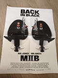 Poster film Men in Black II MIB 2 cinéma Back in Black Will Smith Jones