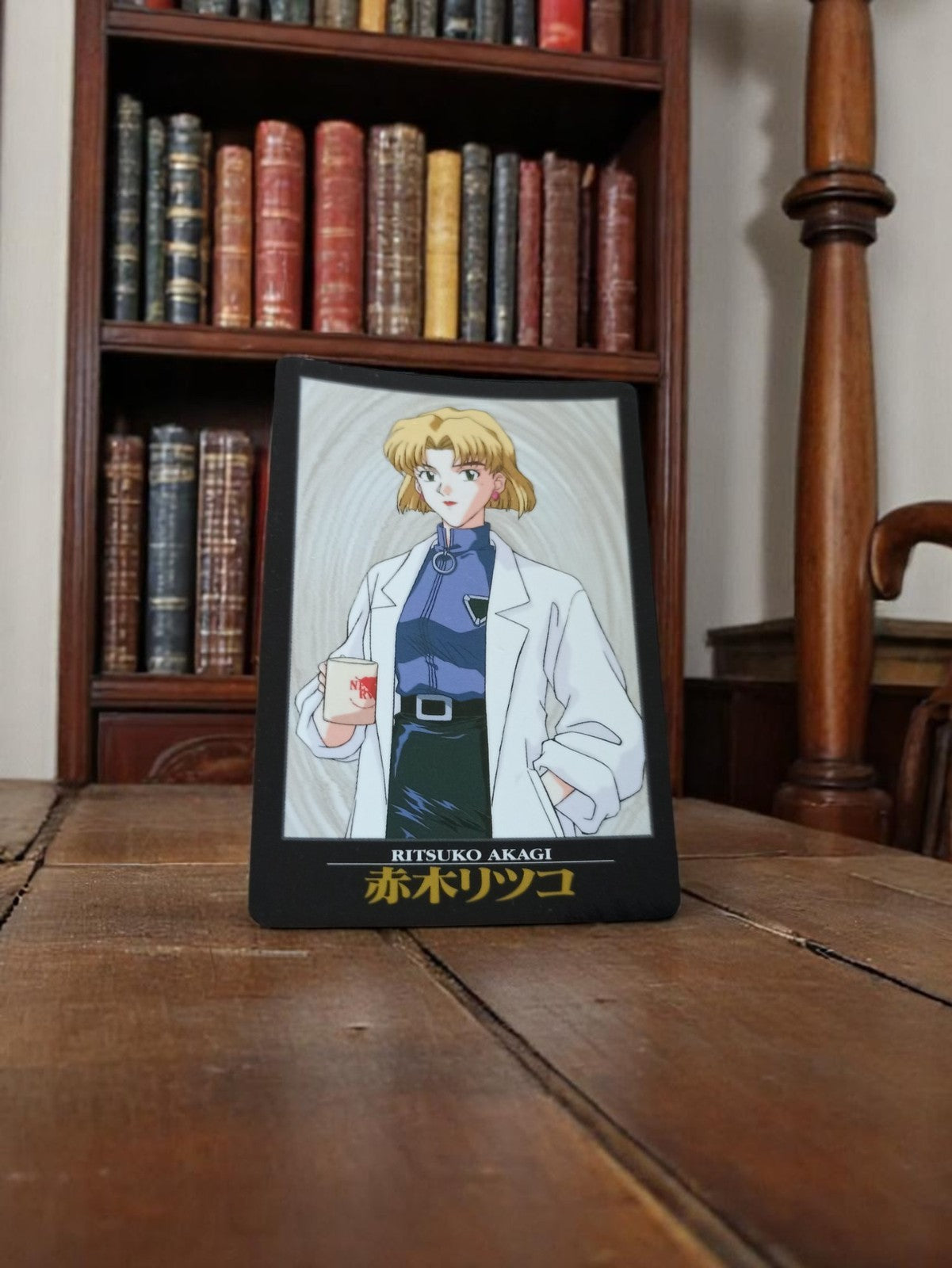 Carte Carddass Evangelion Ritsuko Akagi vintage rare Japon animée
